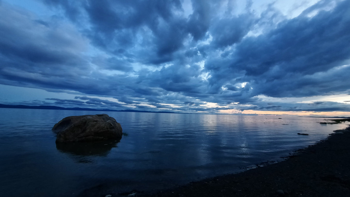 Aube Riviere Du Loup 27 Juillet 2021 Fleuve St-Laurent