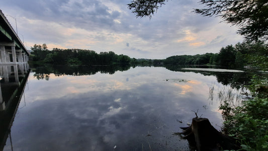 Trouve Faible Soleil Près Du Pont Jacques Cartier De Sherbrooke 19 Juillet 2021 (Vue Souche2)
